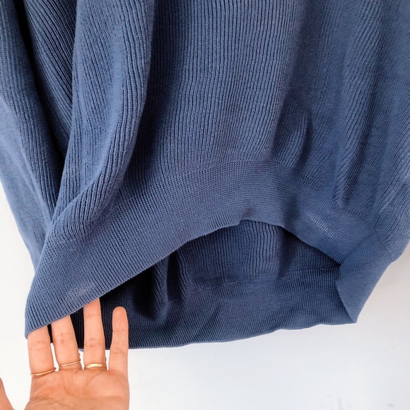 Jos A Bank Blue Traveler Fit Quarter Zip Knit - Picture 5 of 7